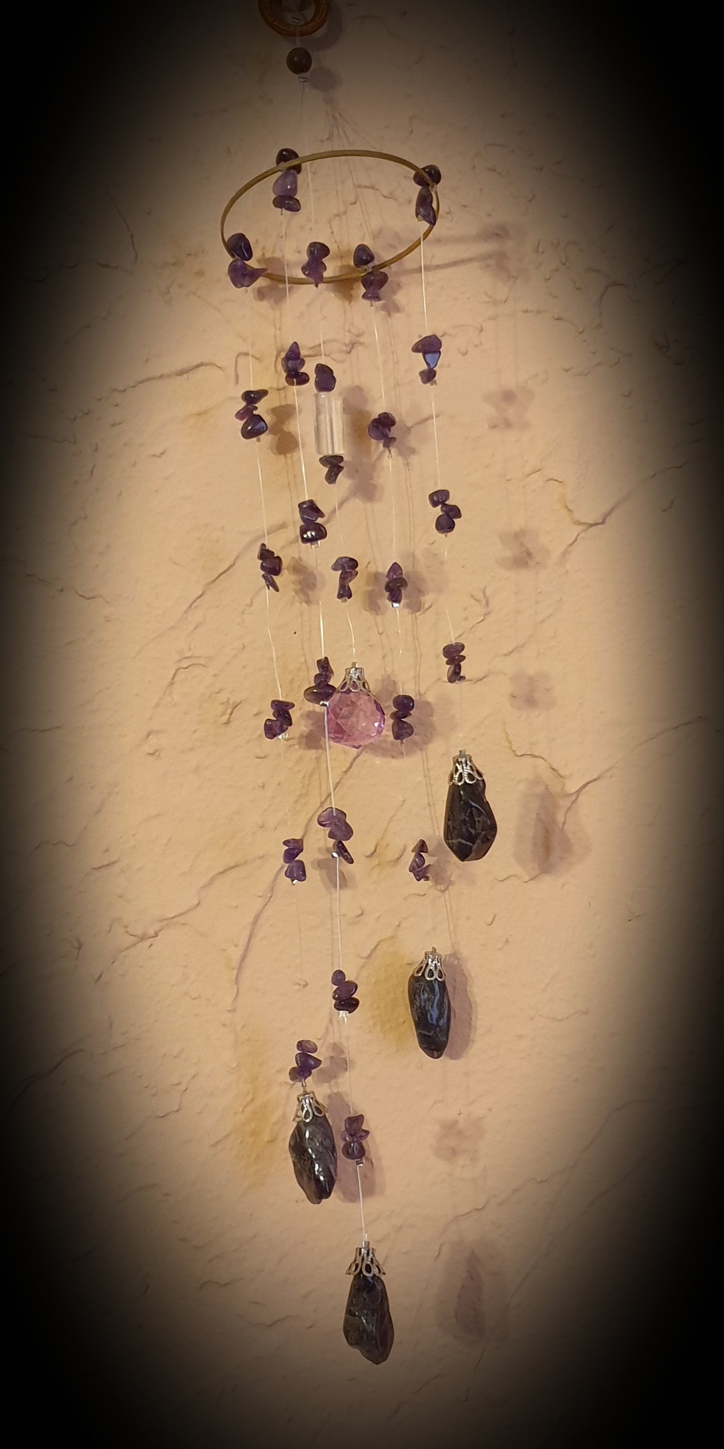 Atrapasueños de Amatista