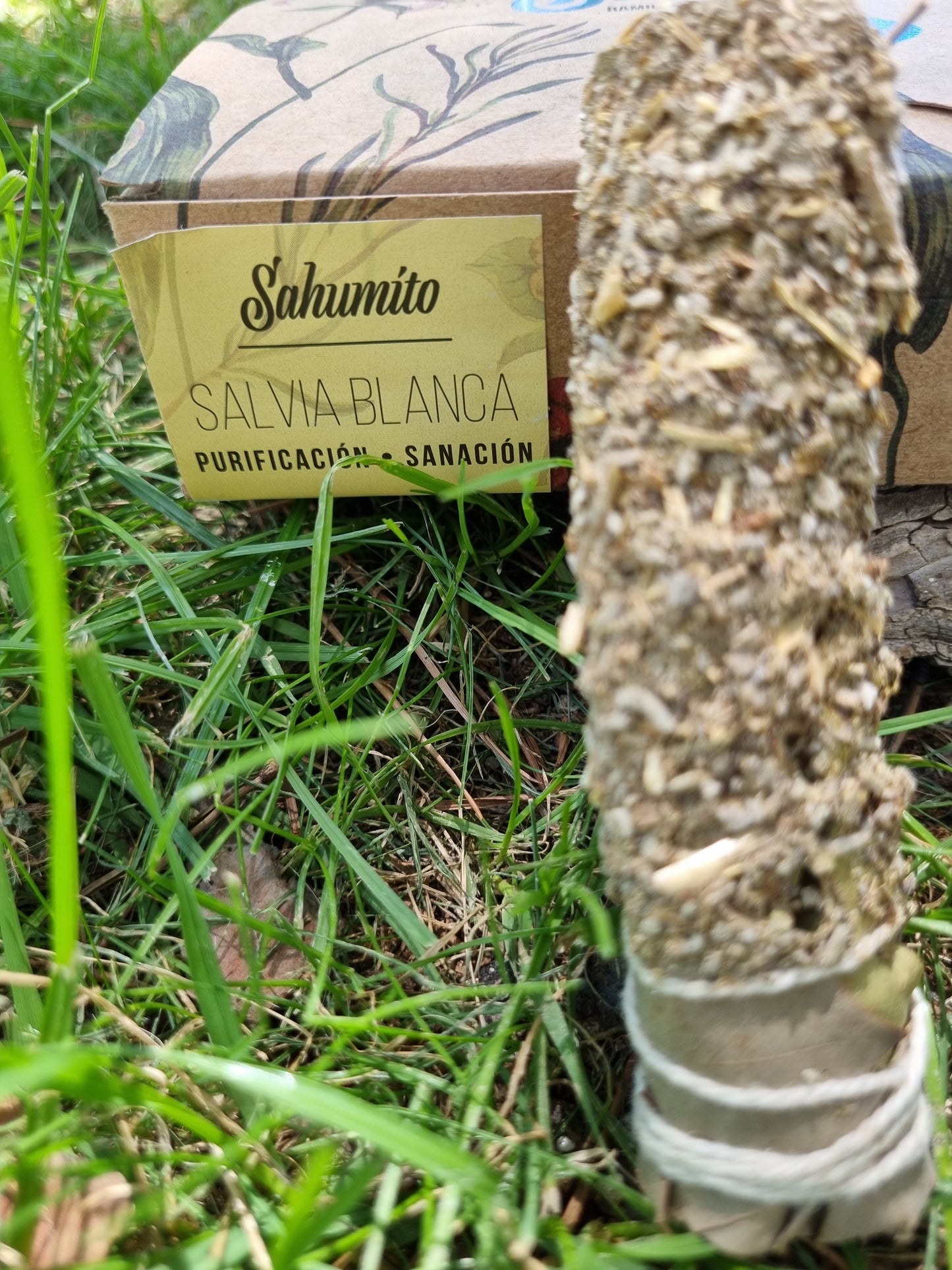 Sahumerio Salvia Blanca( purificación y sanación)