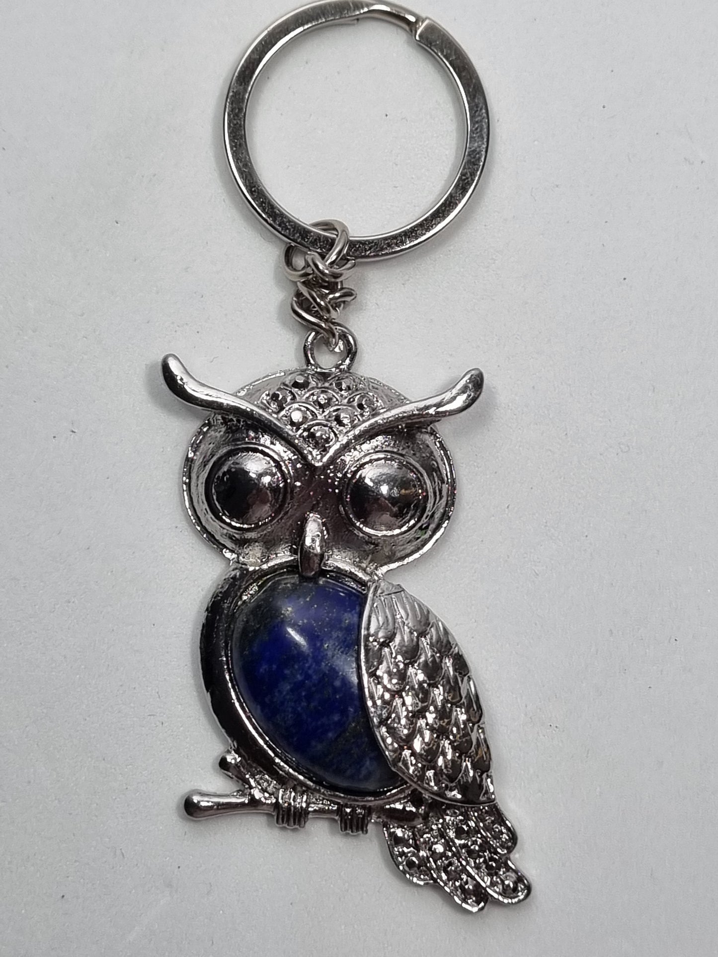Llavero Búho Lapislázuli