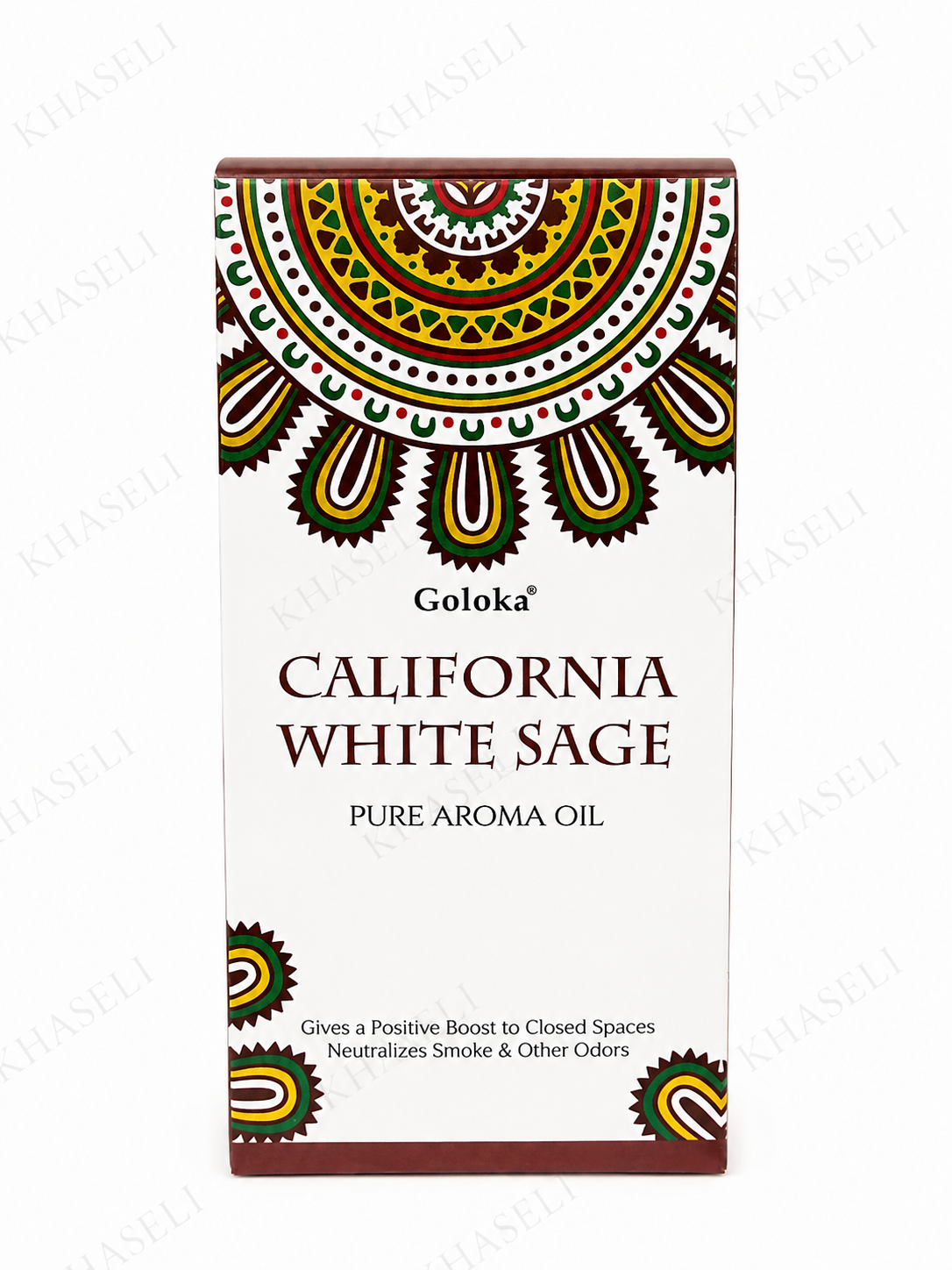 Aceite Aromático Goloka California – Salvia Blanca para Limpieza Energética, Purificación y Armonía
