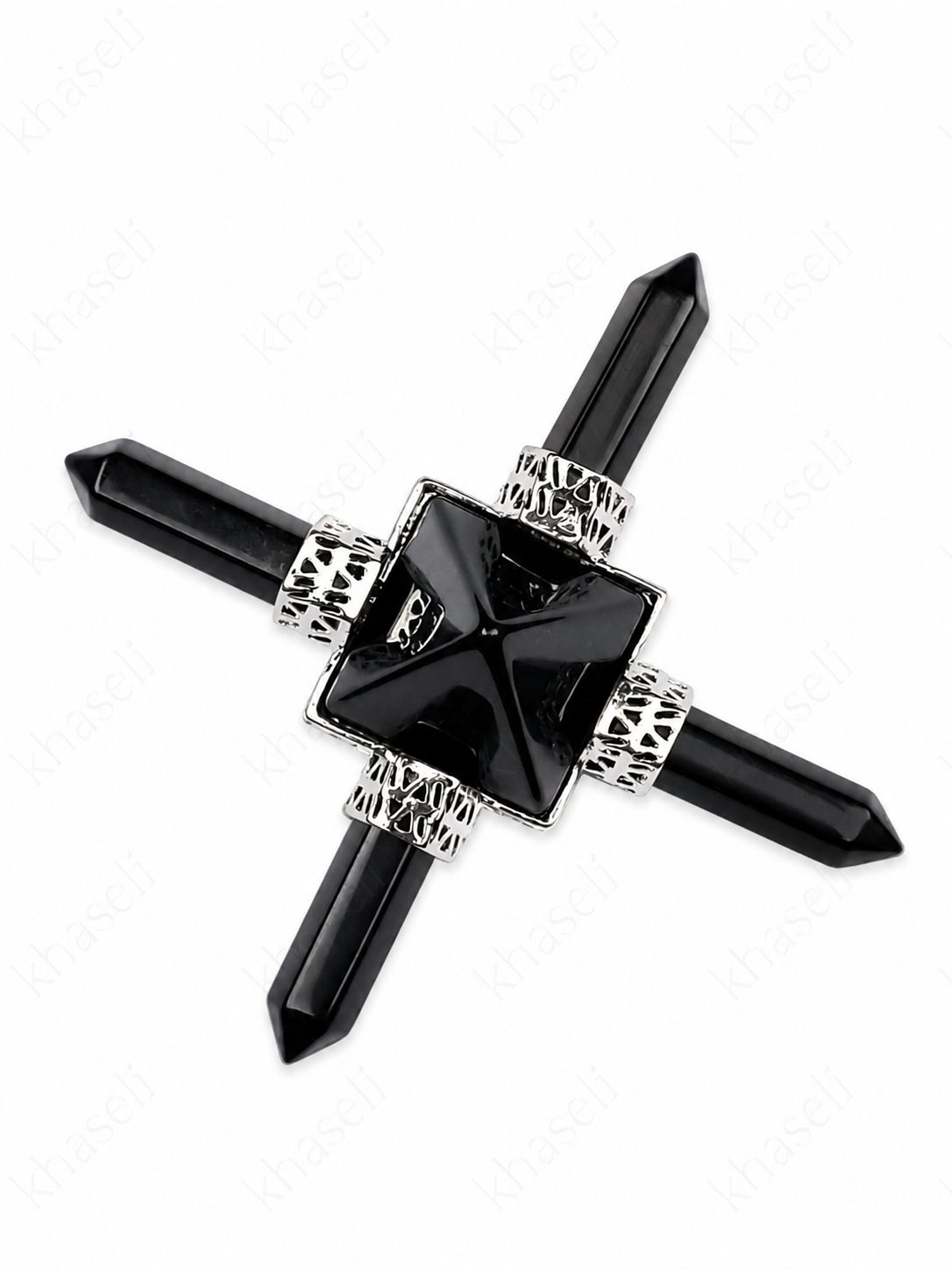 Generador de Energía de Obsidiana Negra – Protección Espiritual y Equilibrio Energético