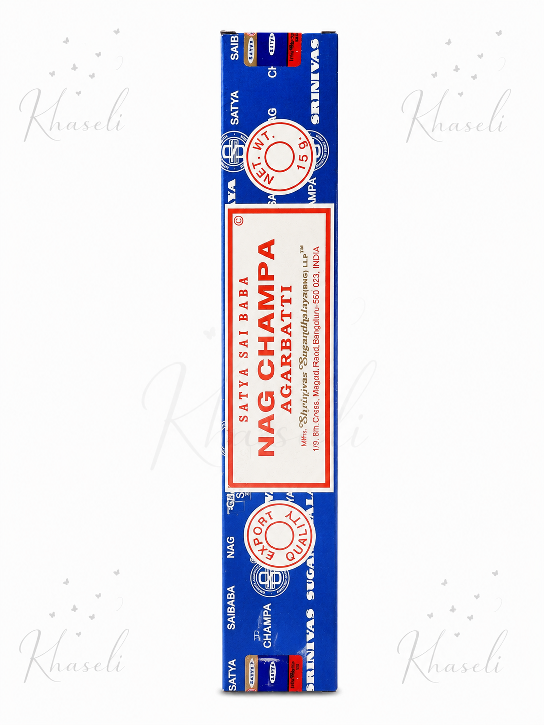 Incienso Nag Champa Satya Agarbatti – Incienso Original para Meditación, Limpieza Energética y Armonía