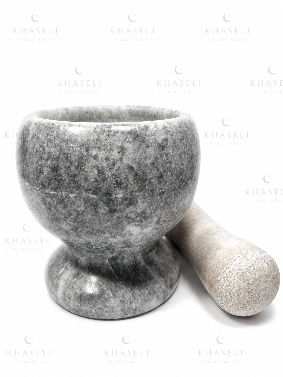 Mortero de Alabastro Natural para Rituales Esotéricos – Herramienta para Hierbas, Resinas, Inciensos y Magia