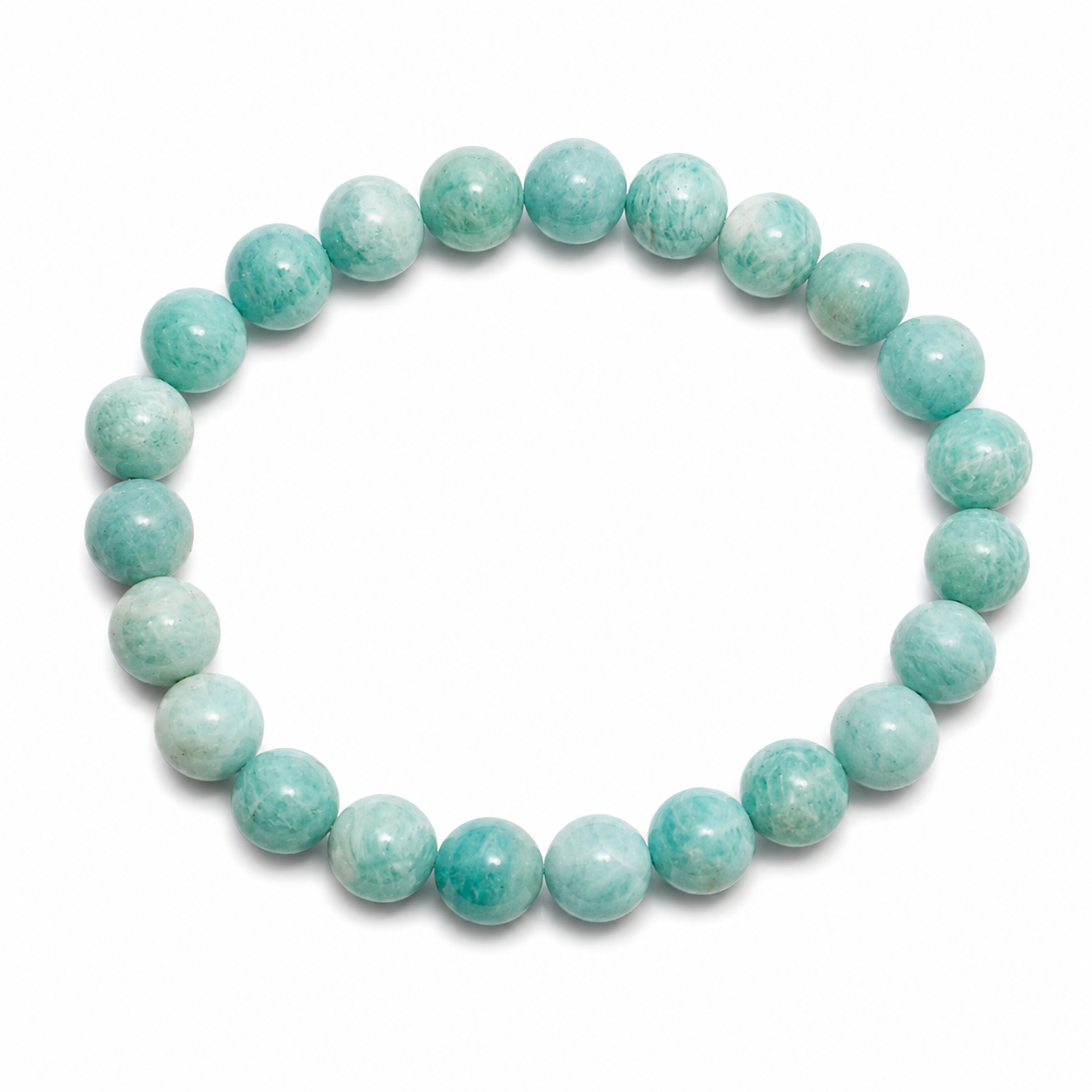 Pulsera de Aguamarina Natural – Paz, Comunicación y Equilibrio Emocional