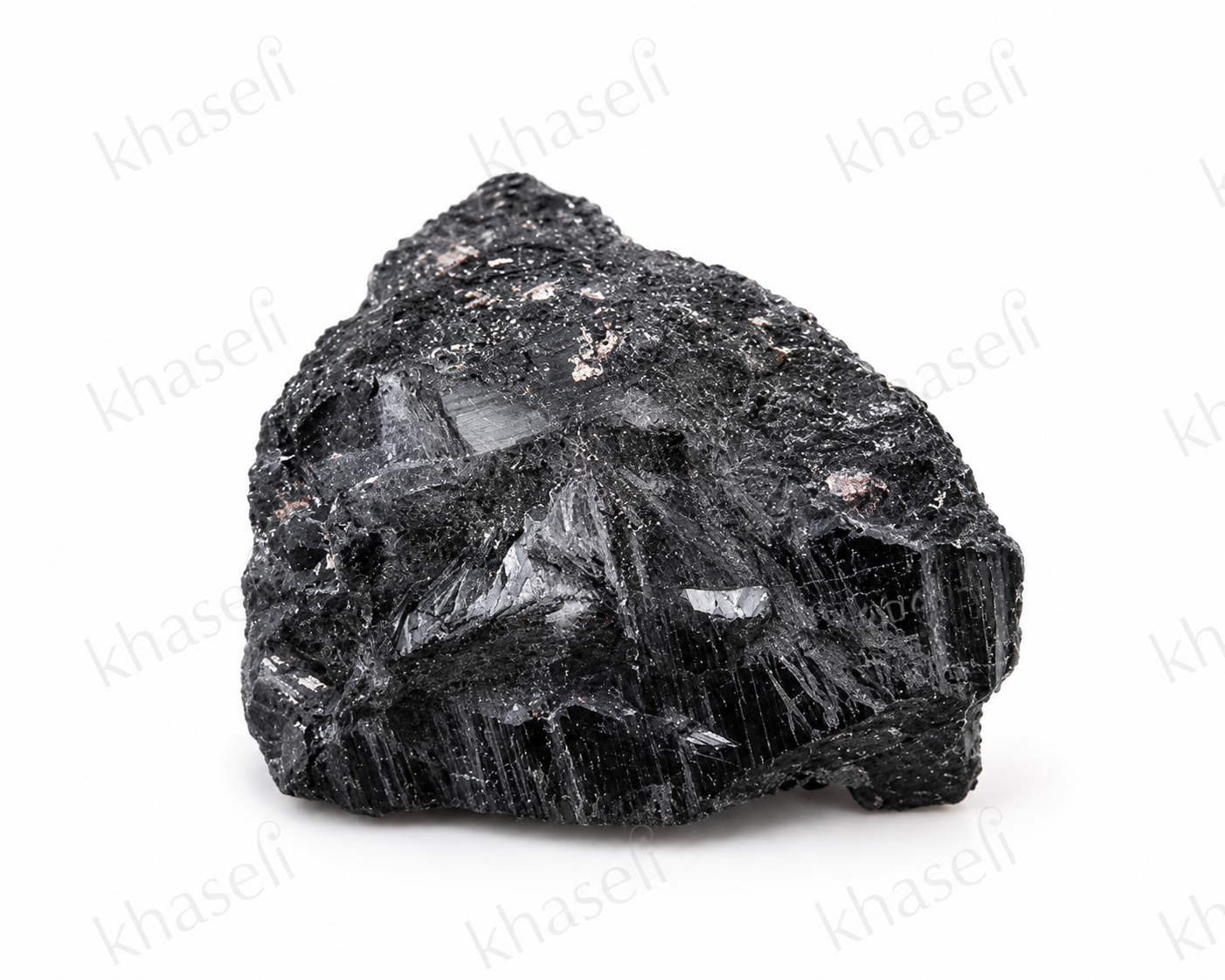 Turmalina Negra en Bruto Natural – Piedra de Protección, Limpieza Energética y Enraizamiento