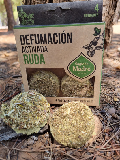 Incienso Pastilla Defumación Ruda