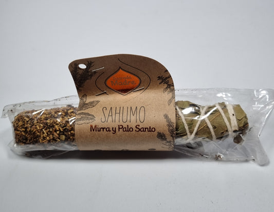 Sahumo de Mirra y Palo Santo