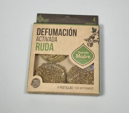 Incienso Pastilla Defumación Ruda