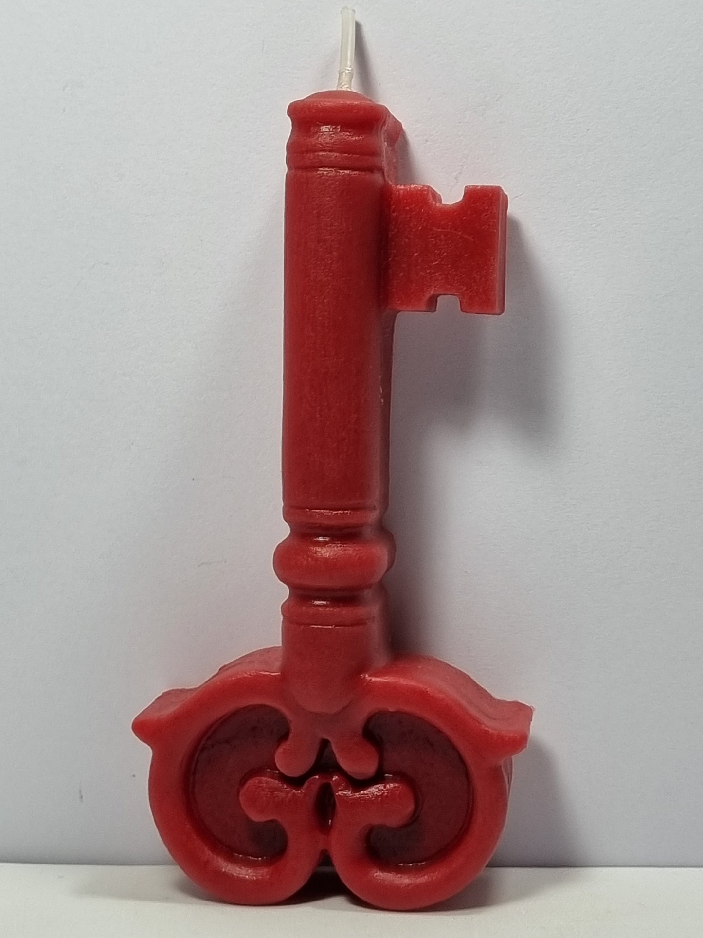 Vela llave roja