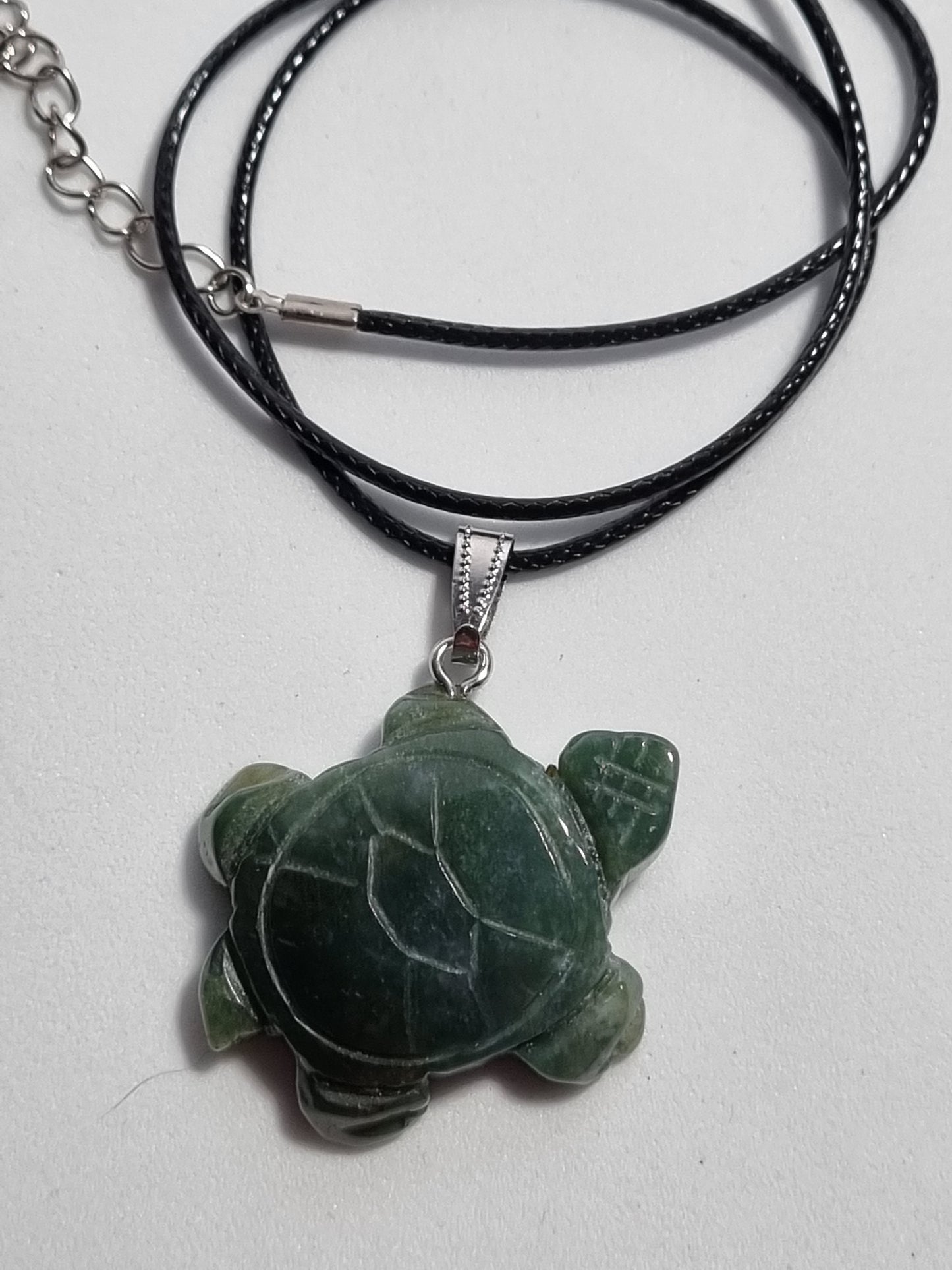 Colgante Tortuga Jade verde