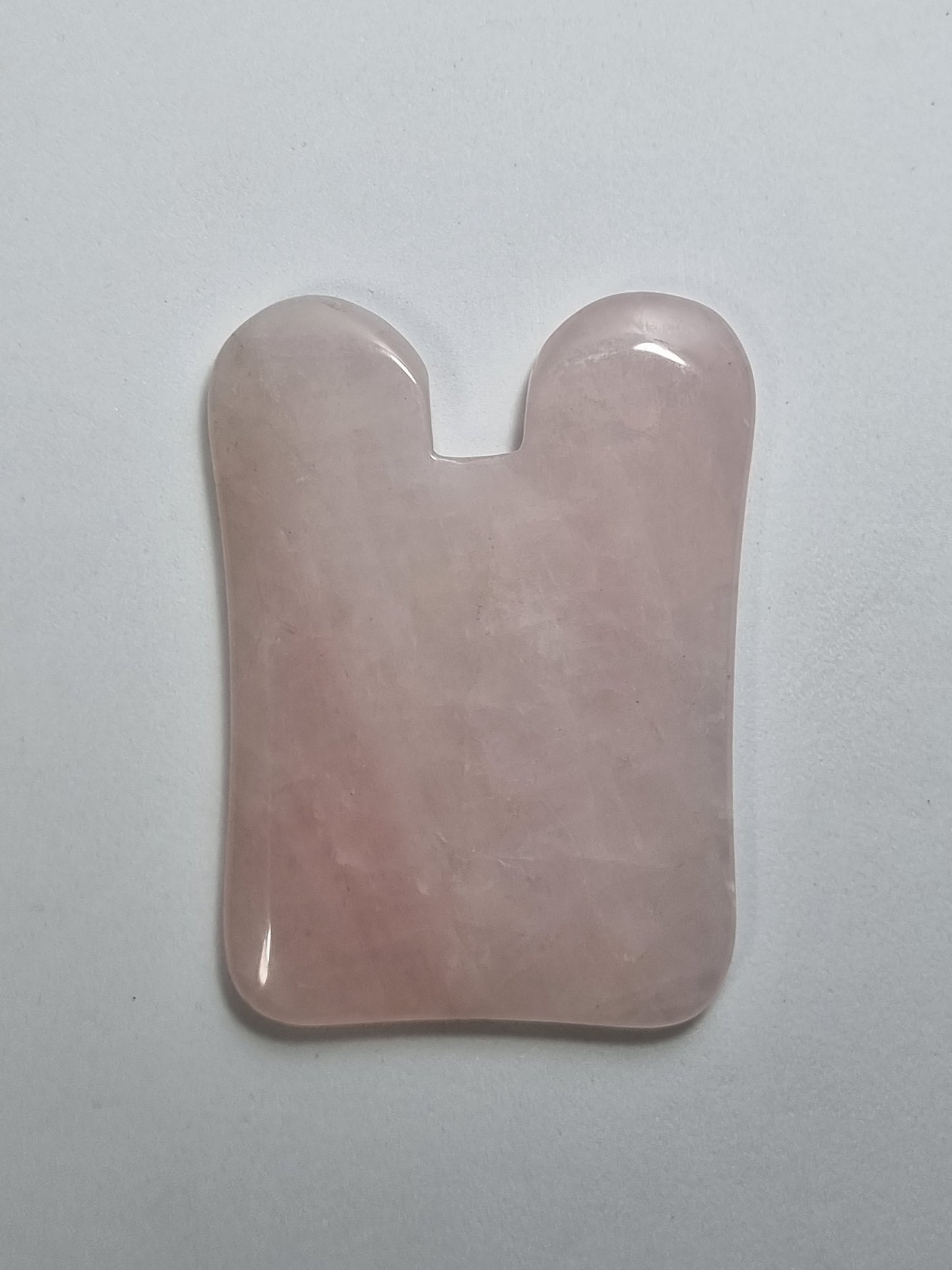 Tabla Gua Sha Cuarzo Rosa