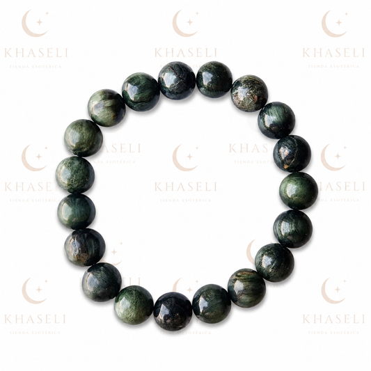 Pulsera de Ojo de Halcón Natural – Protección, Intuición y Claridad