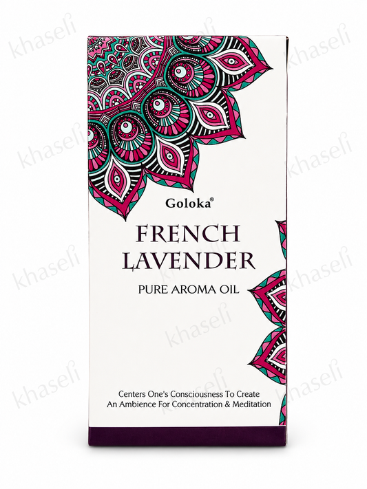 Aceite Aromático Goloka French Lavanda – Relajación, Meditación y Bienestar