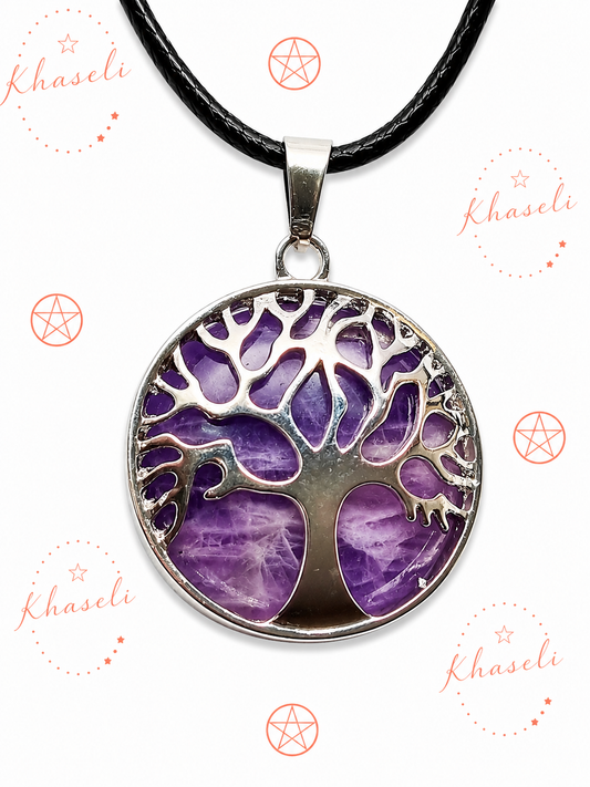 Colgante Árbol de la Vida Amatista