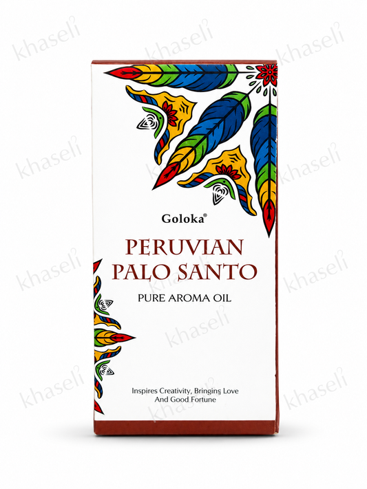 Aceite Aromático Goloka Peruvian Palo Santo – Pure Aroma Oíl - Purificación y Bienestar