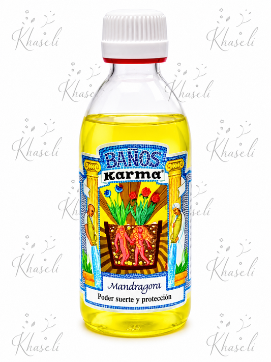 Baño de Mandrágora 250 ml | Baño Esotérico para Suerte, Protección y Poder Espiritual