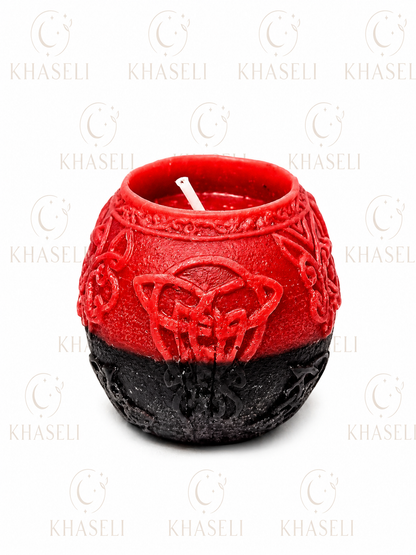 Vela Calavera Negra – Protección, Limpieza Espiritual y Transformación Energética