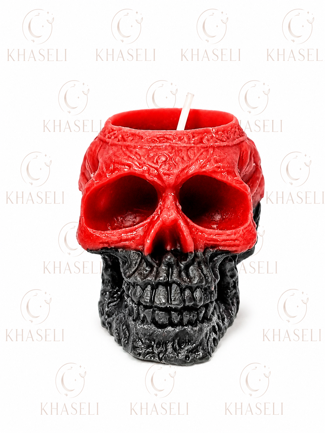 Vela Calavera Negra – Protección, Limpieza Espiritual y Transformación Energética