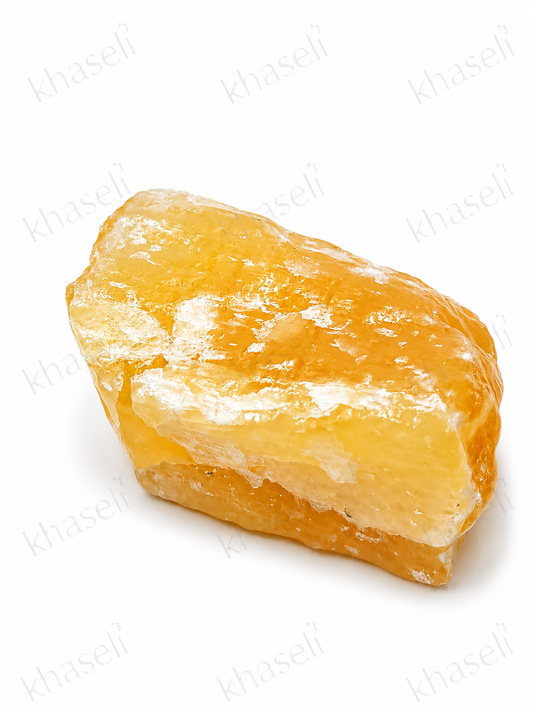 Calcita Naranja Natural en Bruto – Piedra de Energía, Creatividad y Prosperidad