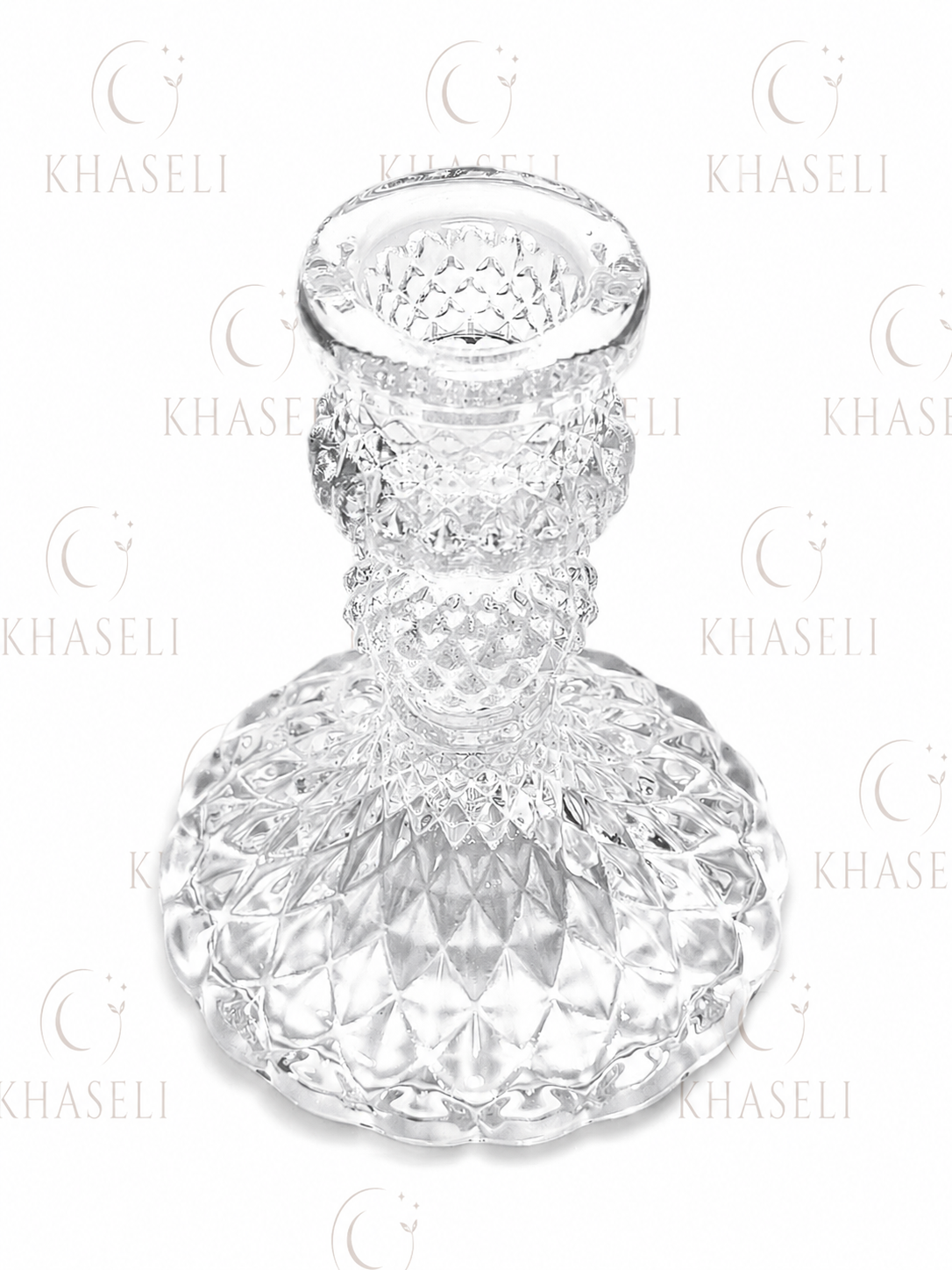 Candelabro de Cristal para Velas - Elegancia, Luz y Decoración Esotérica