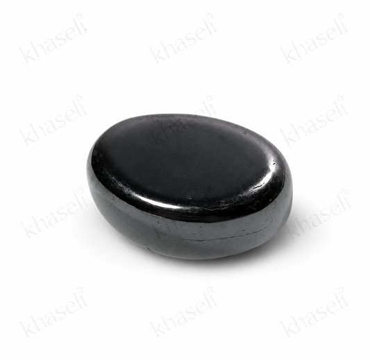 Piedra de Hematita Pulida Natural – Protección, Enraizamiento y Equilibrio Energético