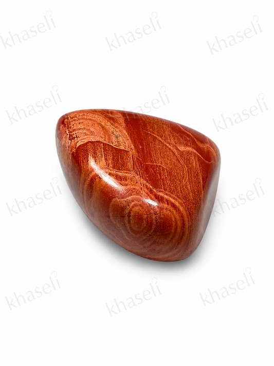 Piedra Jaspe Rojo Rodado Natural – Protección, Fuerza y Enraizamiento