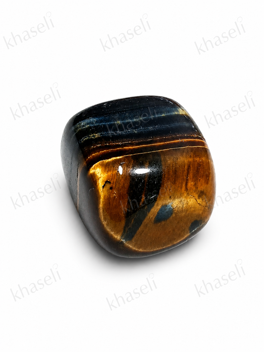 Ojo de Halcón Rodado Natural – Piedra de Protección, Claridad Mental y Equilibrio Energético