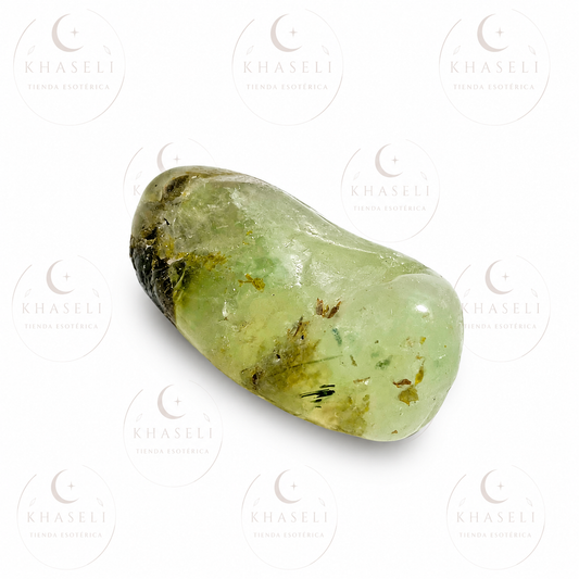 Prehnita Rodada Natural – Piedra de la Intuición, Paz Interior y Crecimiento Espiritual