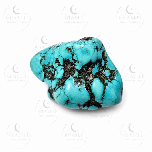 Turquesa Natural Pulida – Piedra de Protección, Equilibrio y Buena Fortuna