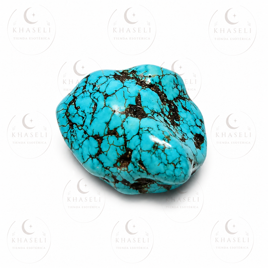 Turquesa Natural canto rodado – Piedra de Protección, Equilibrio y Buena Fortuna