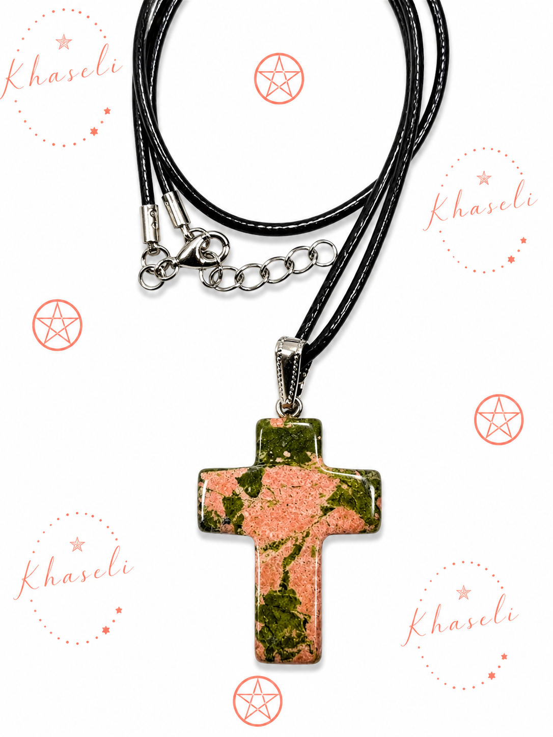 Colgante Cruz de Unakita – Equilibrio, Amor y Crecimiento Espiritual