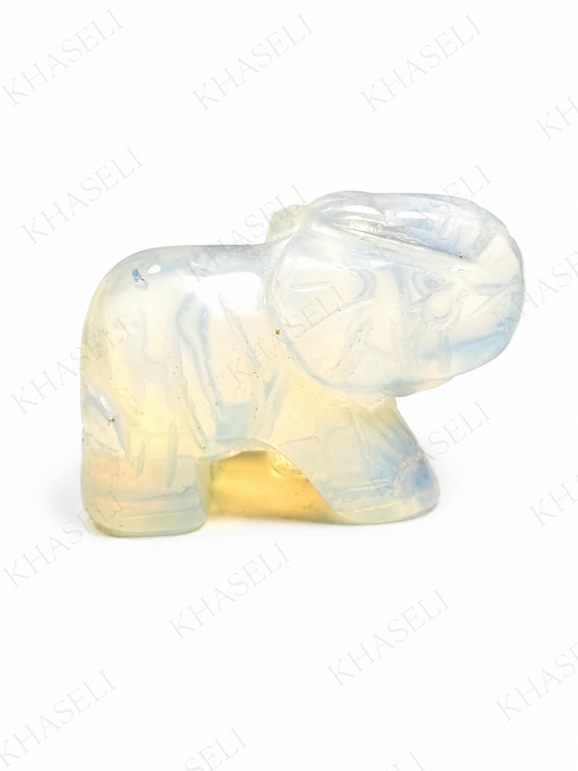 Elefante de Opalina – Figura Esotérica de Protección, Calma y Buena Suerte