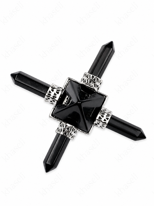 Generador de Energía de Obsidiana Negra – Protección Espiritual y Equilibrio Energético