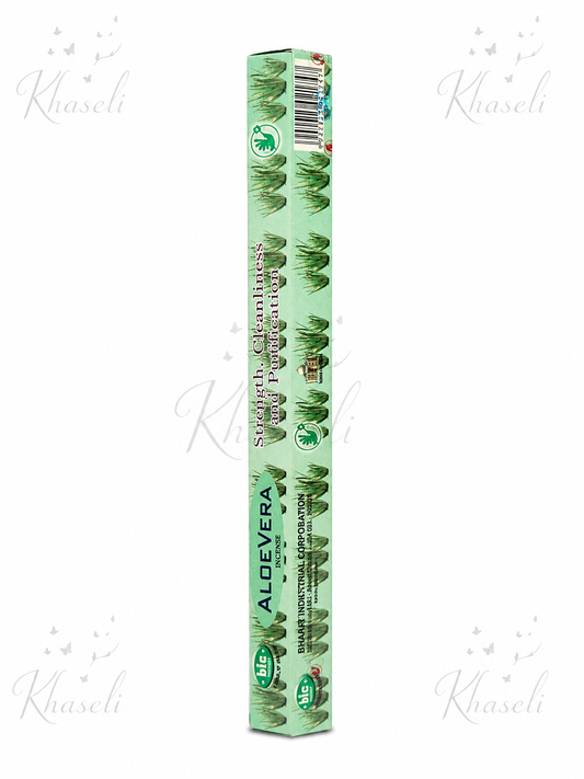 Incienso Aloe Vera para Limpieza Energética y Purificación - Aroma Natural para Armonizar Espacios