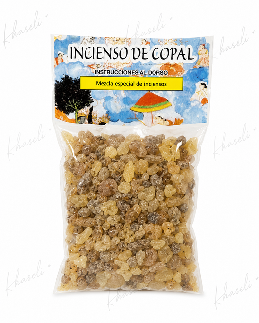 Incienso de Copal Natural en Resina para Sahumerios - Limpieza Energética, Purificación y Protección Espiritual