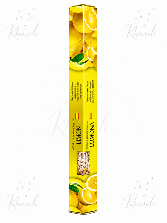 Incienso de Limón Natural - Limpieza Energética, Protección y Armonía del Hogar