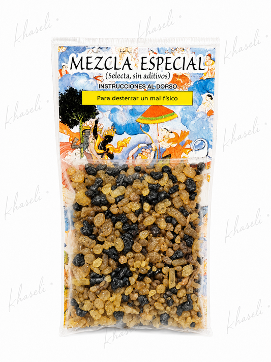 Mezcla Especial de Incienso en Resina Natural - Purificación Energética, Protección y Limpieza Espiritual