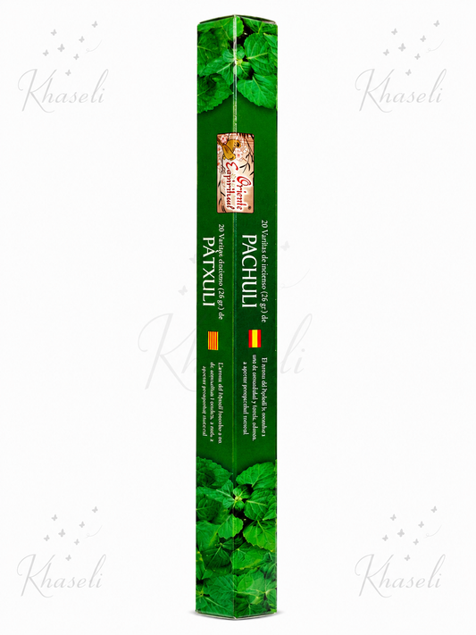 Incienso de Pachuli Natural – Aroma para Prosperidad, Atracción y Equilibrio Energético