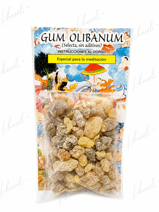 Incienso Gum Olibanum Natural en Resina - Incienso de Olíbano para Meditación, Purificación y Limpieza Energética