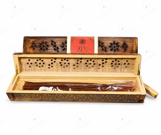 Portaincienso de Madera Artesanal ZEN