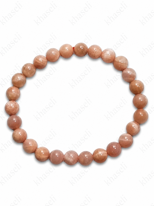 Pulsera de Piedra Sol Natural - Alegría, Vitalidad y Abundancia