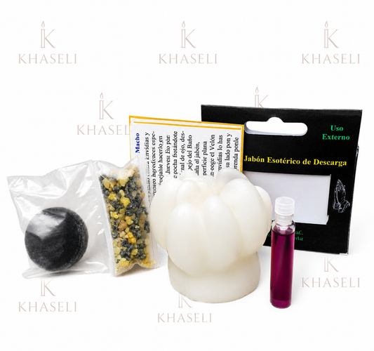 Ritual Especial Ajo Macho – Kit Esotérico para Protección, Limpieza y Romper Energías Negativas