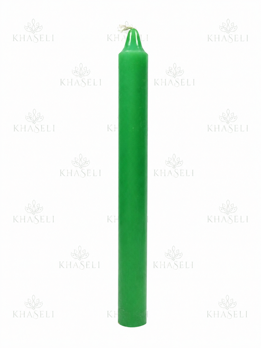 Vela Verde Esotérica para Prosperidad, Salud y Equilibrio Energético