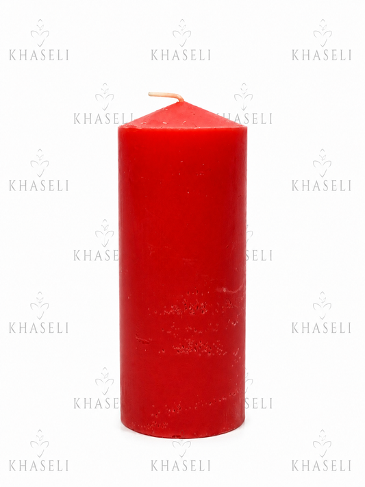 Velón Rojo Esotérico - Vela Roja para Amor, Pasión, Fuerza y Rituales de Energía Positiva