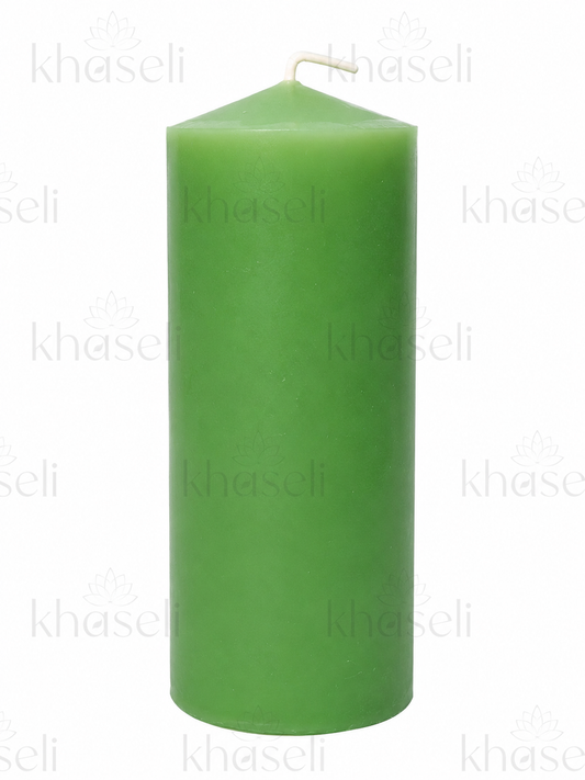 Velón Verde Esotérico – Prosperidad, Salud y Crecimiento Personal